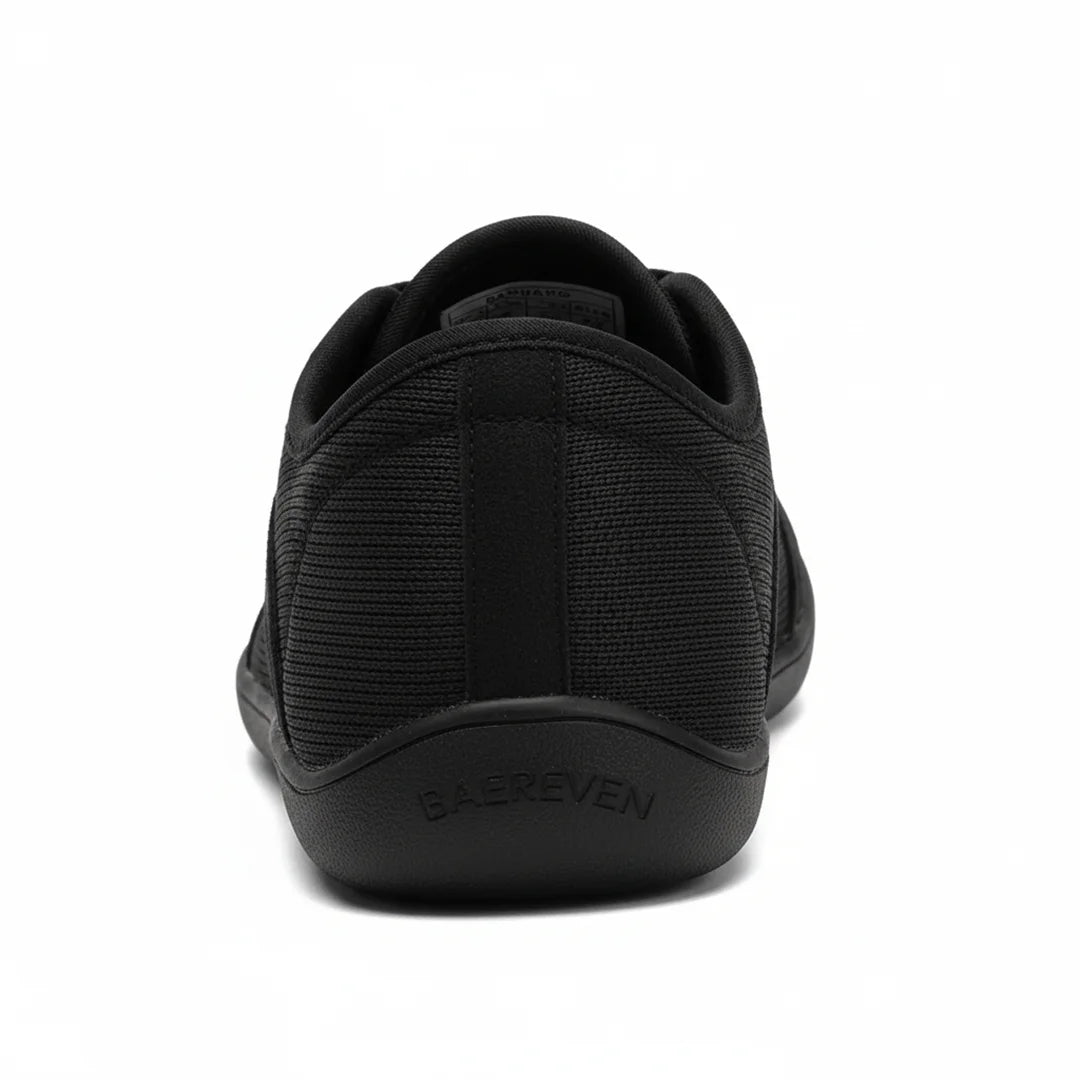 BAEREVEN - Court Barefoot Sneakers - Zwart