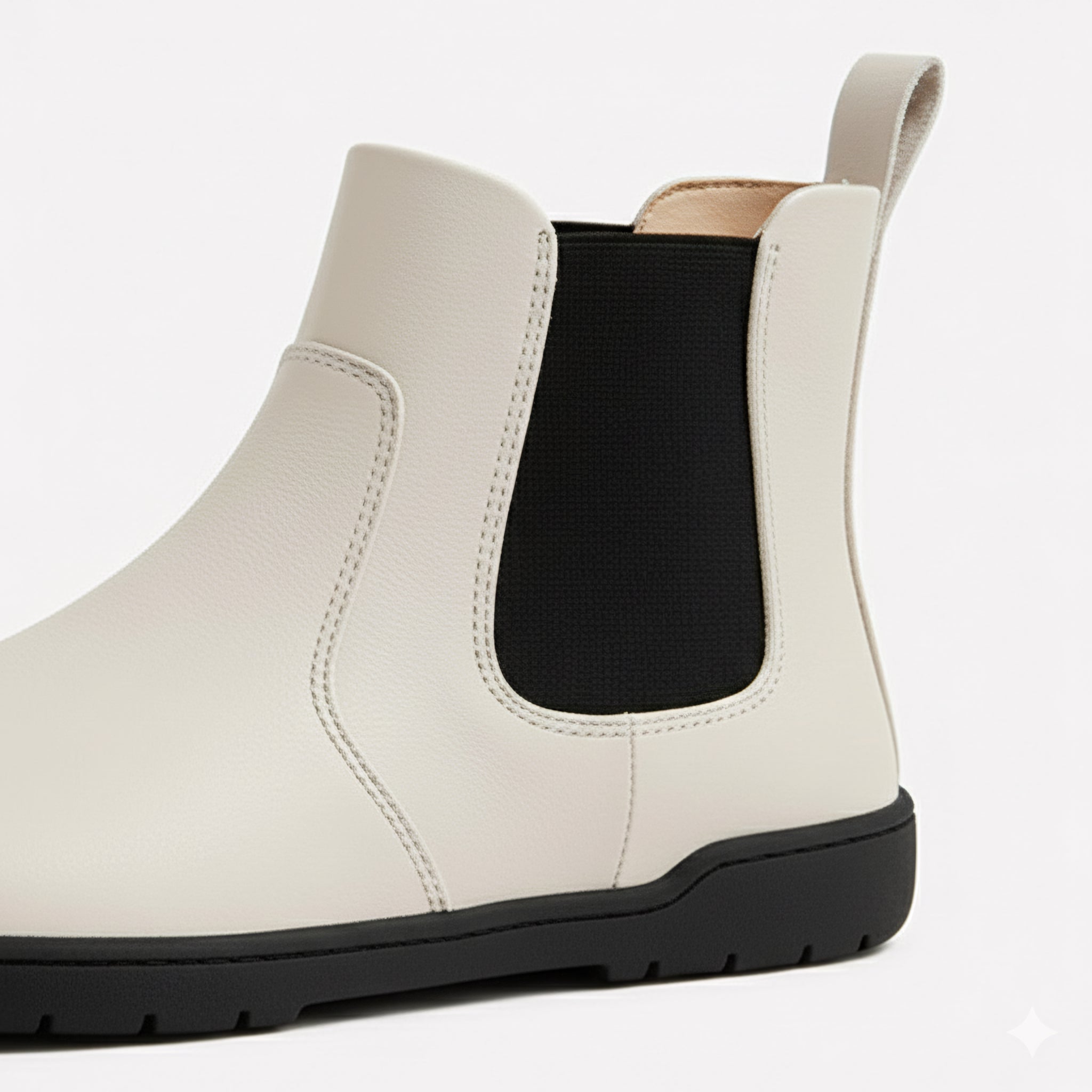 BAEREVEN - Barefoot Chelsea Boots Wit