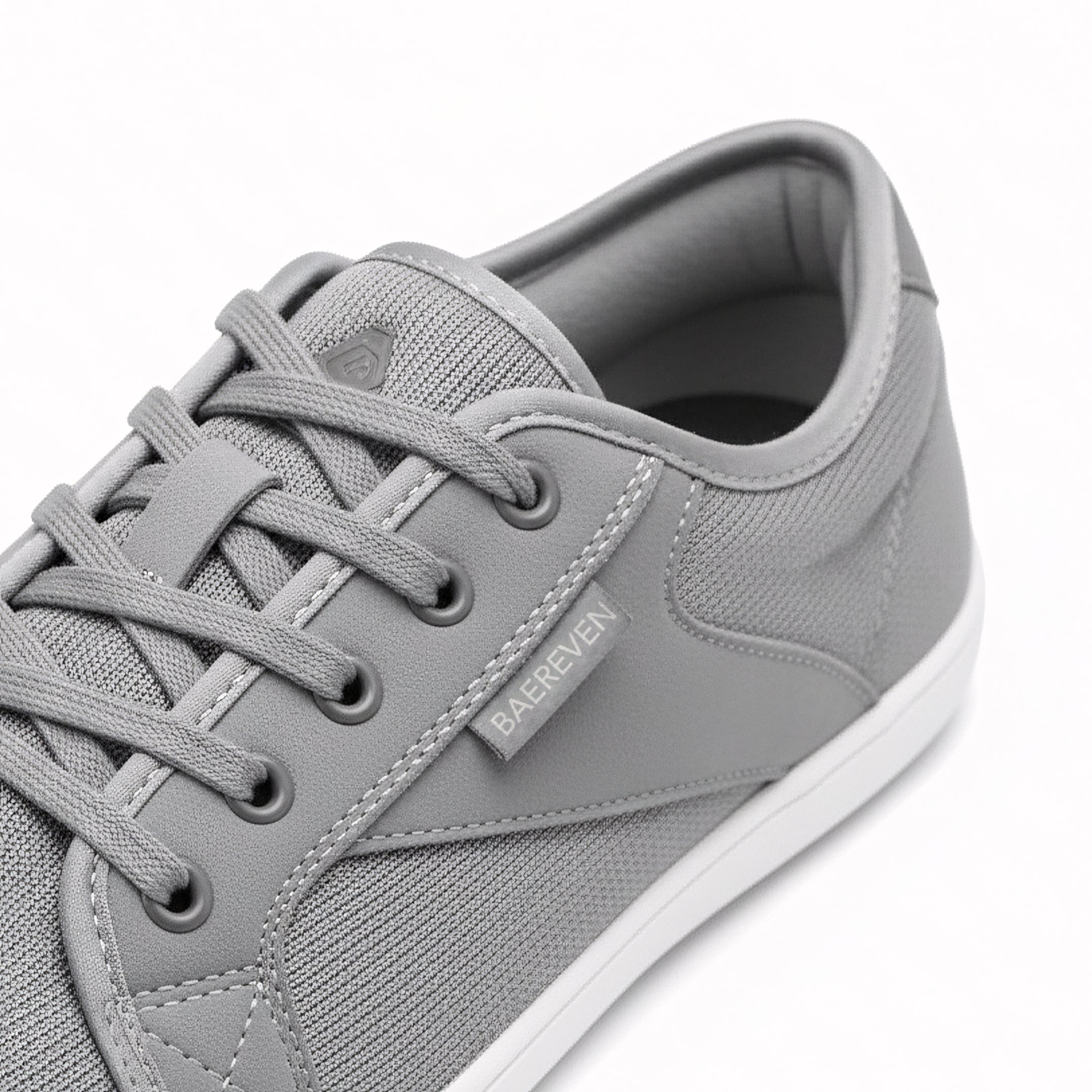 BAEREVEN - Court Barefoot Sneakers - Grijs