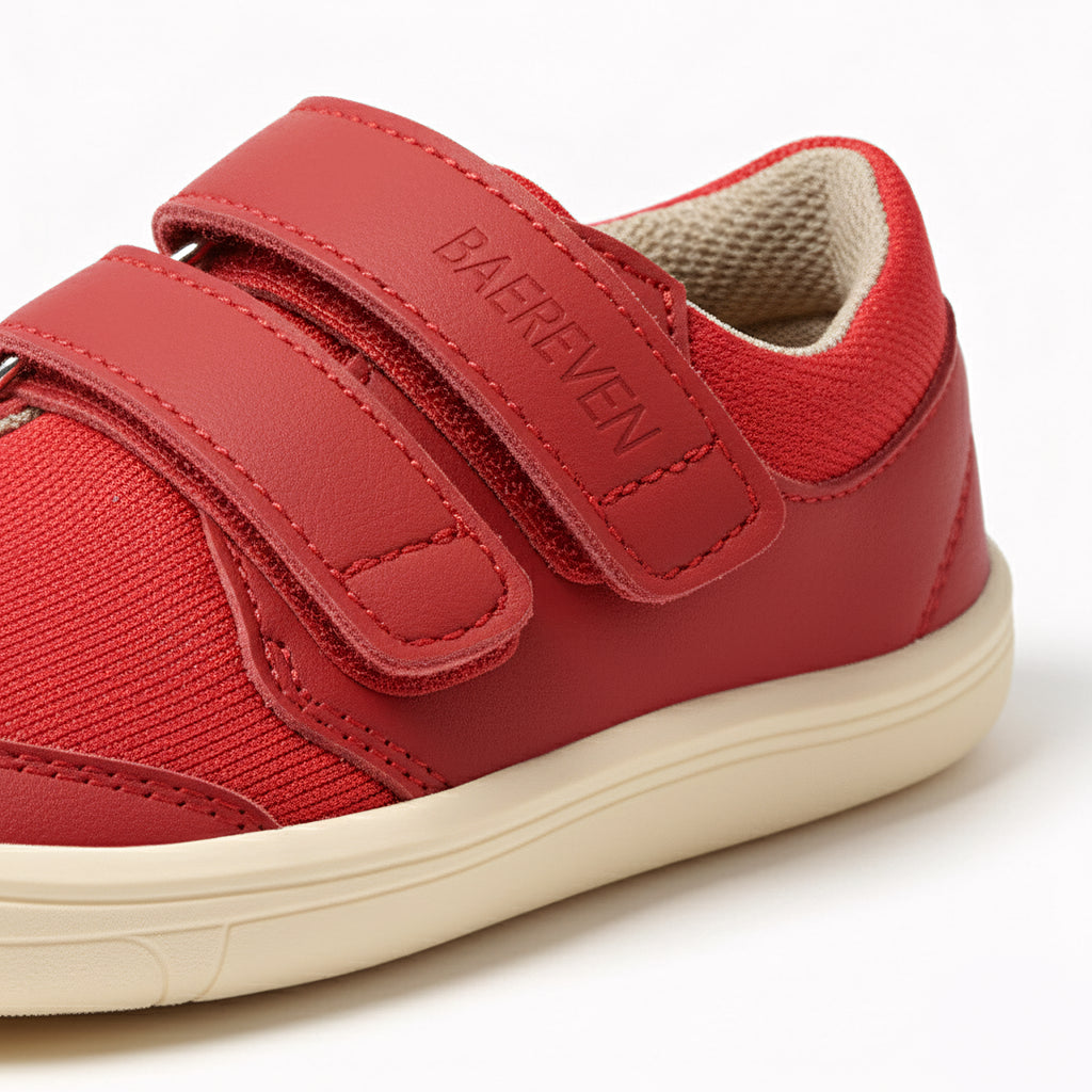 BAEREVEN - Ivy - Barefoot Kinderschoenen - Rood