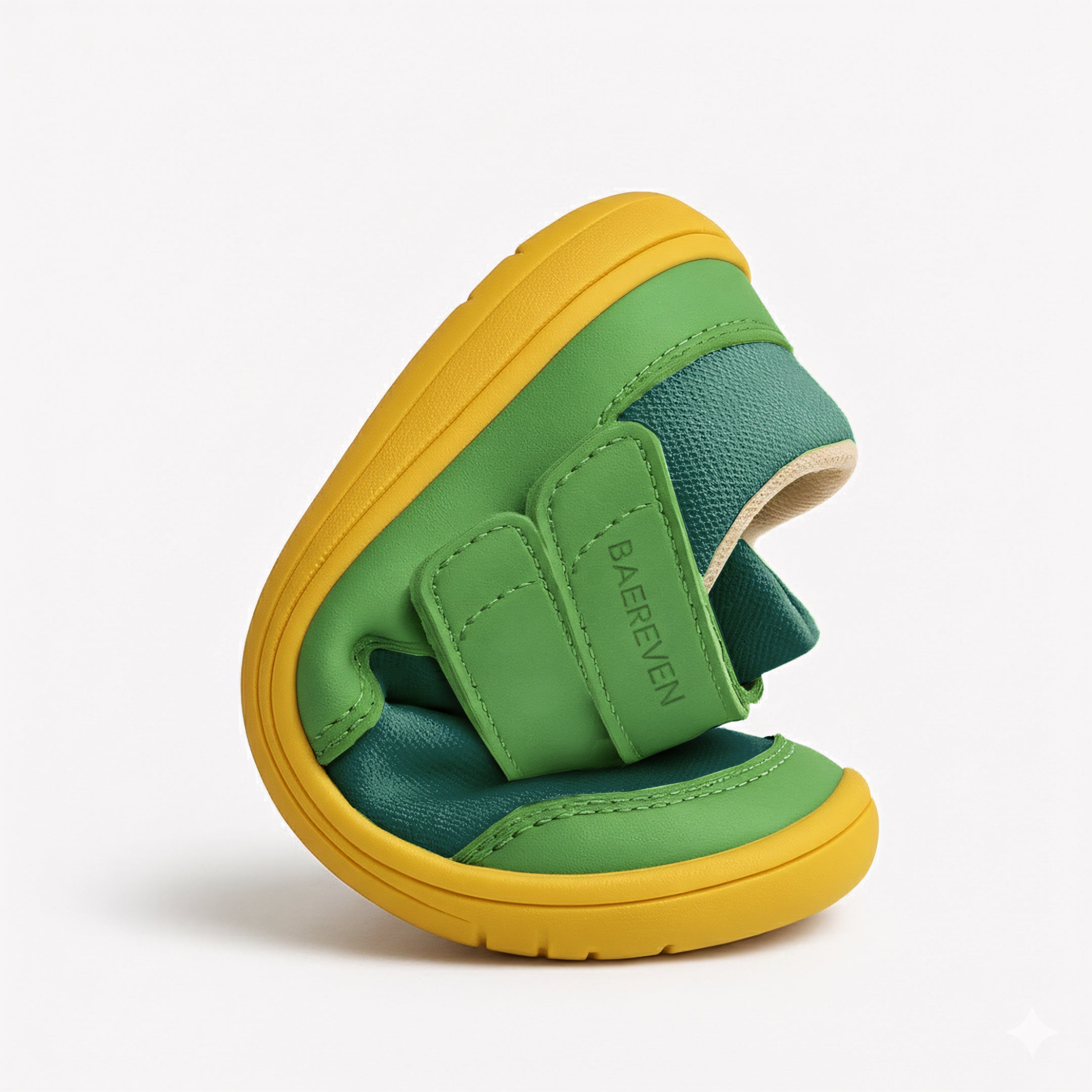 BAEREVEN - Ivy - Barefoot Kinderschoenen - Groen
