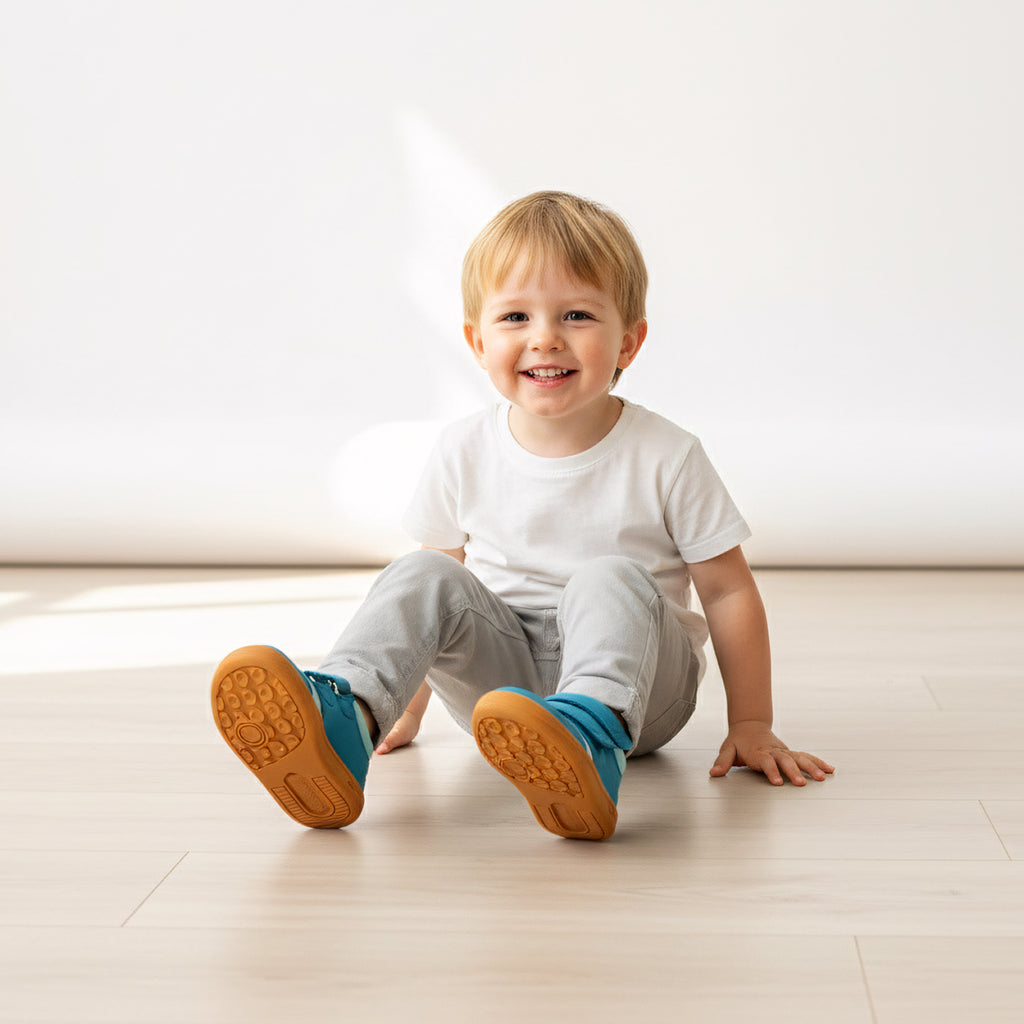 BAEREVEN - Ivy - Barefoot Kinderschoenen - Blauw