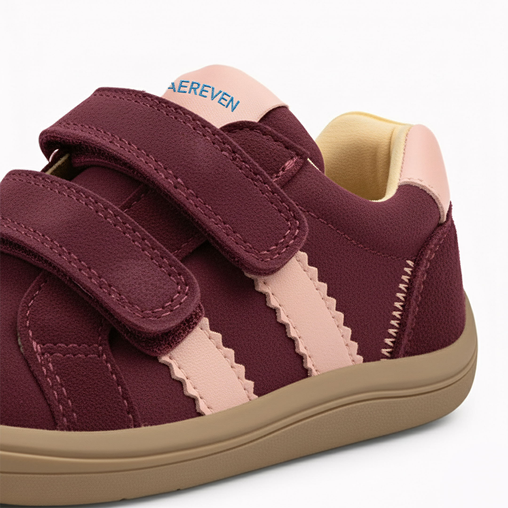 BAEREVEN - Kiddy - Barefoot Kinderschoenen Rood roze