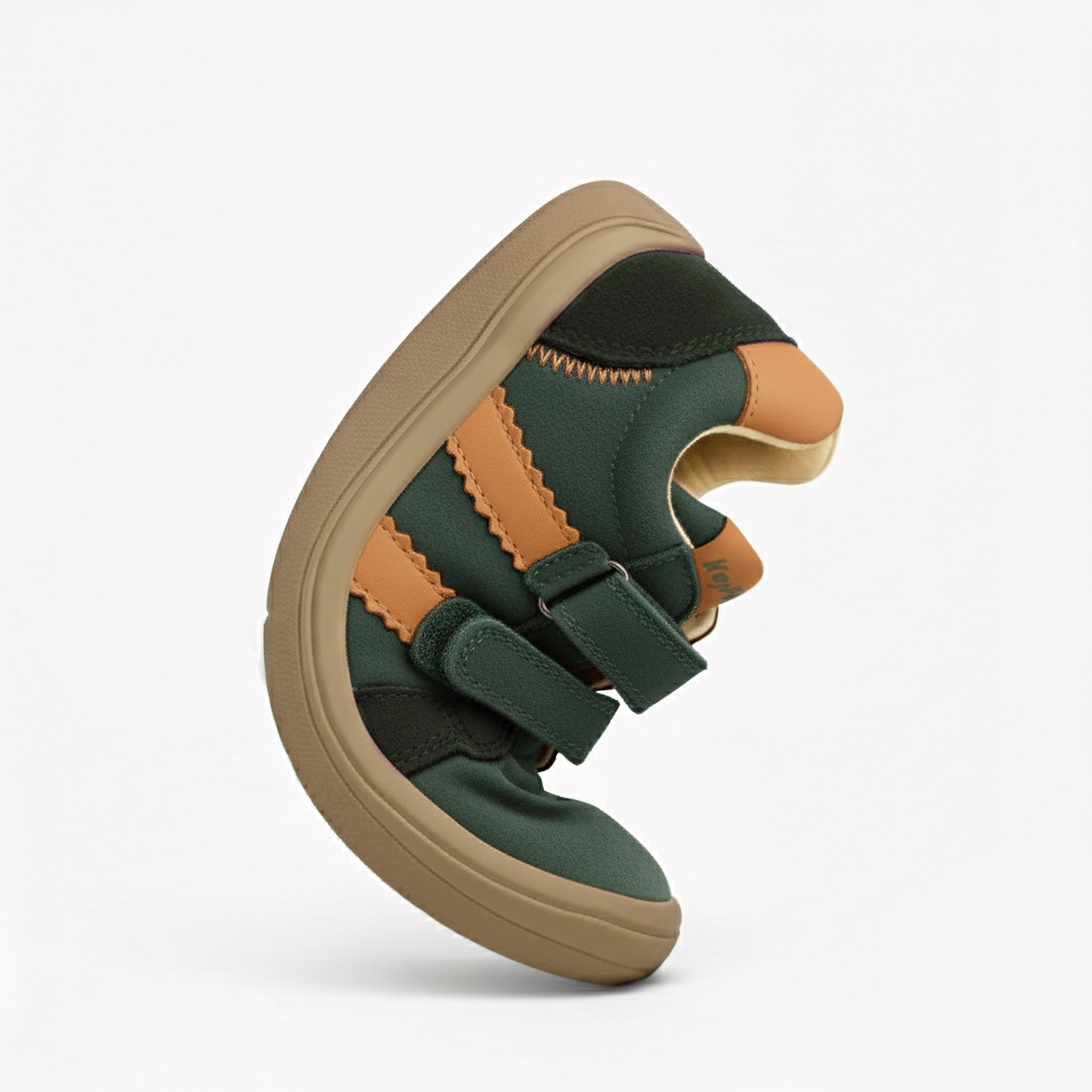 BAEREVEN - Kiddy - Barefoot Kinderschoenen Groenblauw