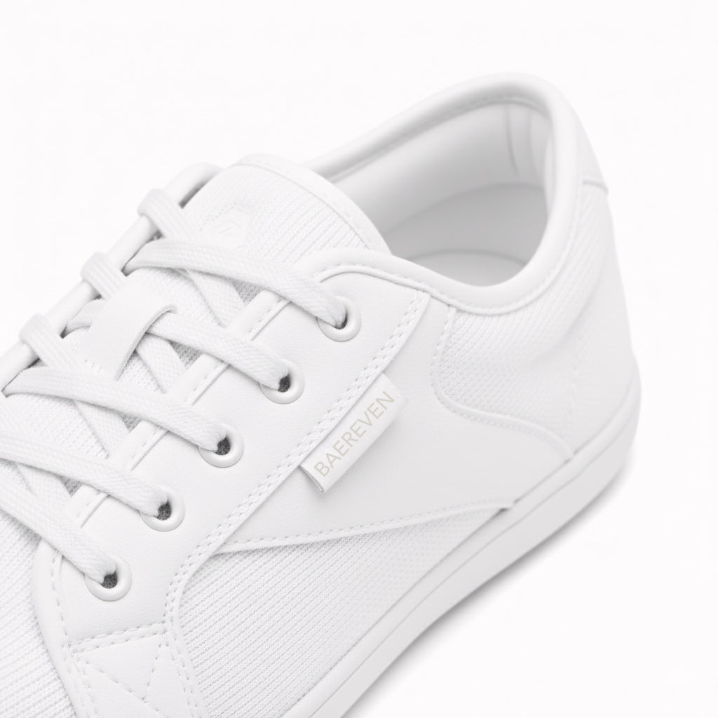 BAEREVEN - Court Barefoot Sneakers - Wit