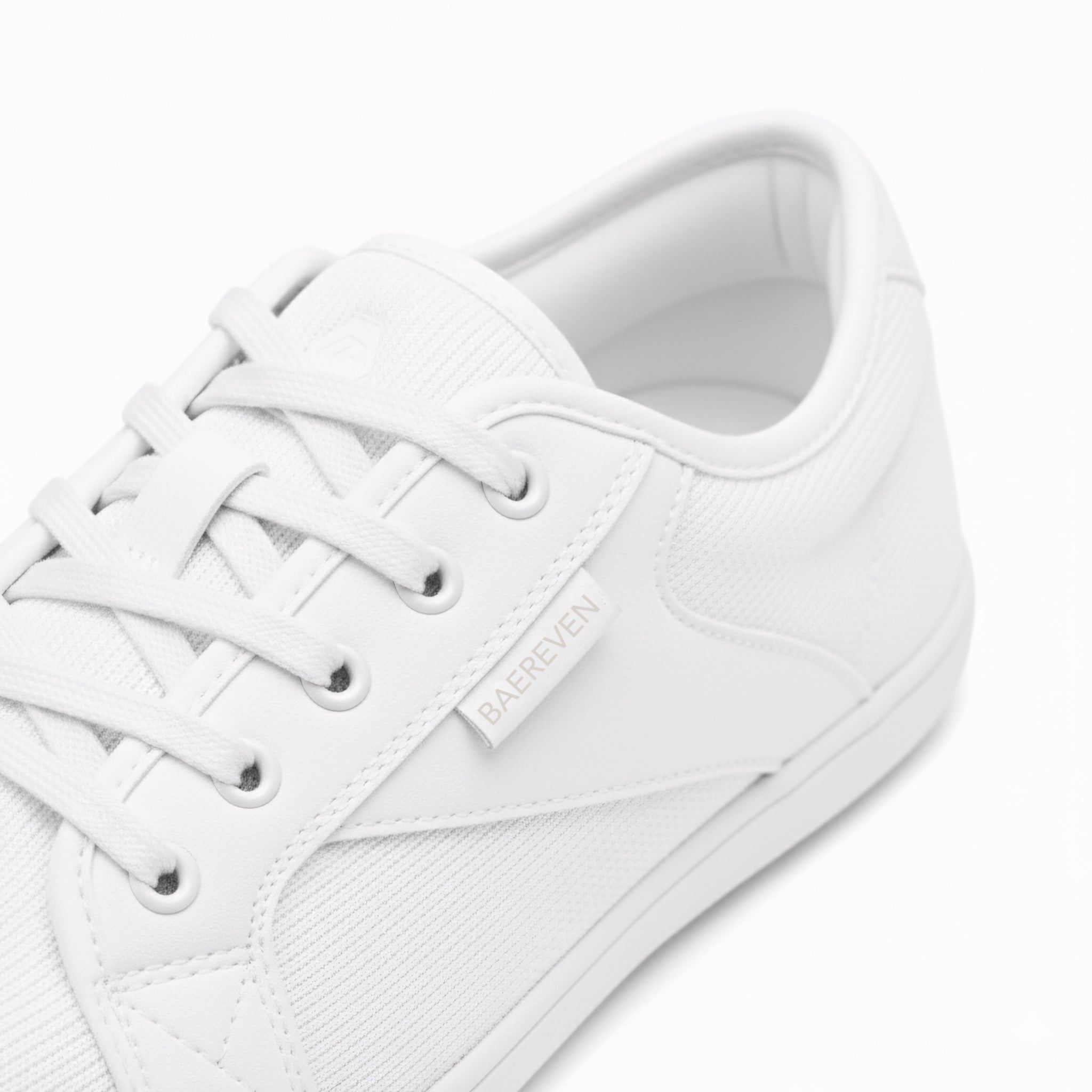 BAEREVEN - Court Barefoot Sneakers - Wit