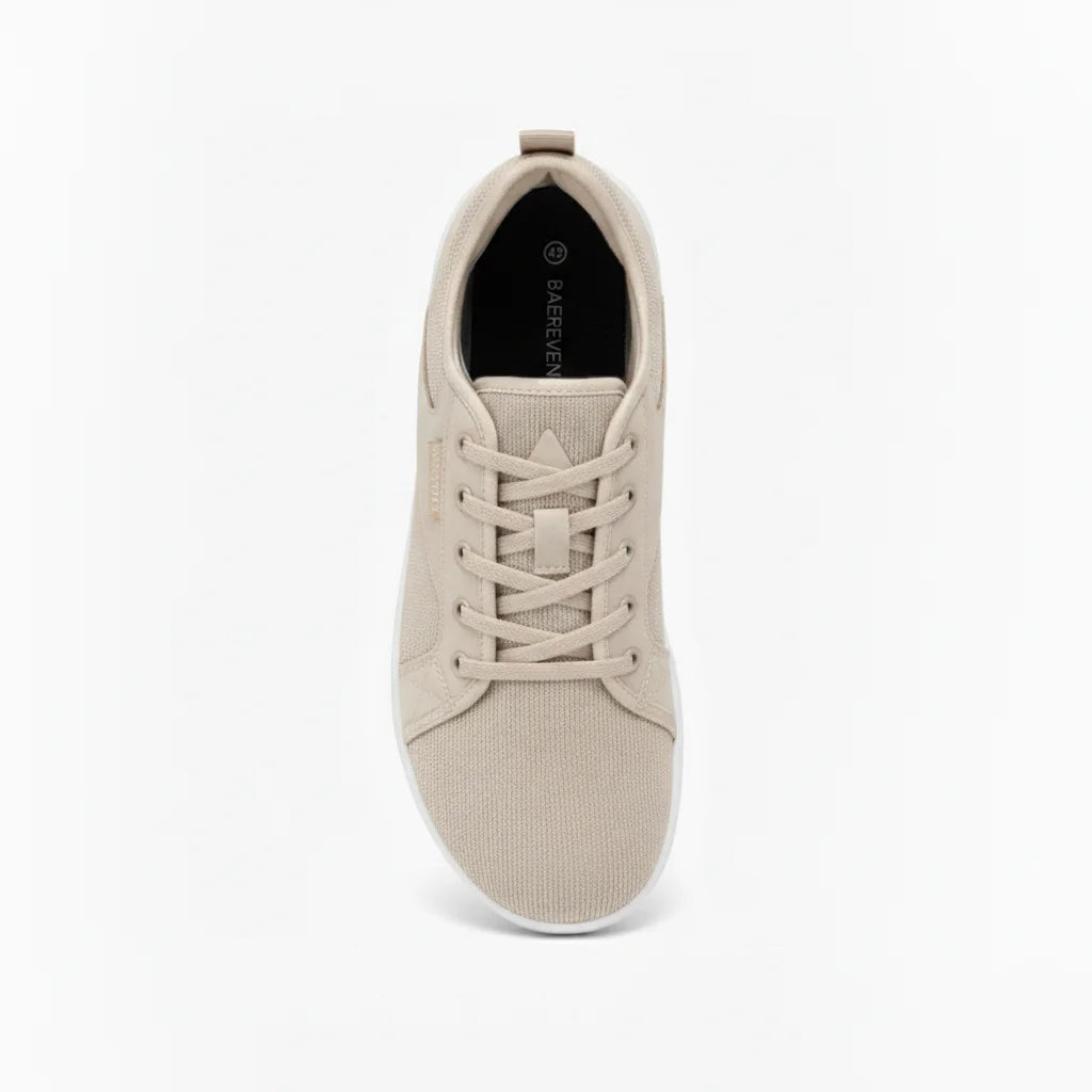 BAEREVEN - Court Barefoot Sneakers - Beige
