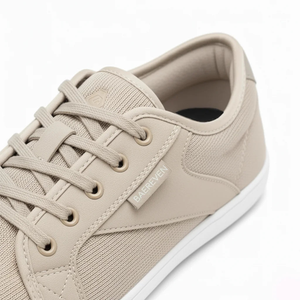 BAEREVEN - Court Barefoot Sneakers - Beige