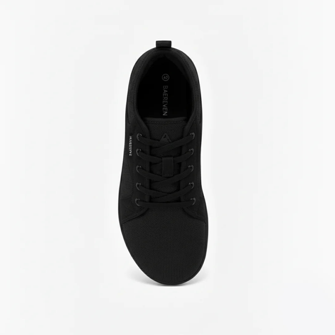 BAEREVEN - Court Barefoot Sneakers - Zwart