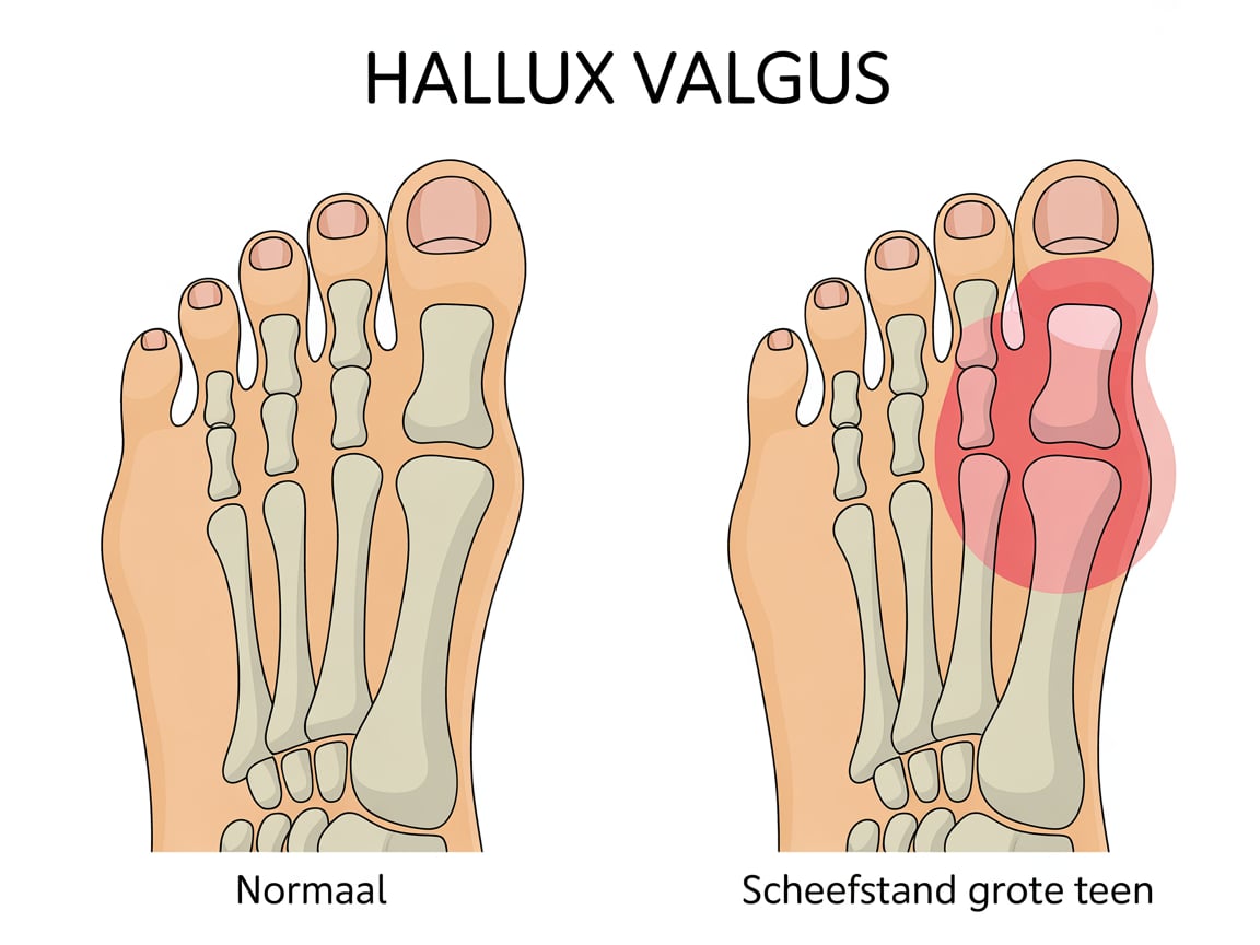 Help, ik heb Hallux Valgus